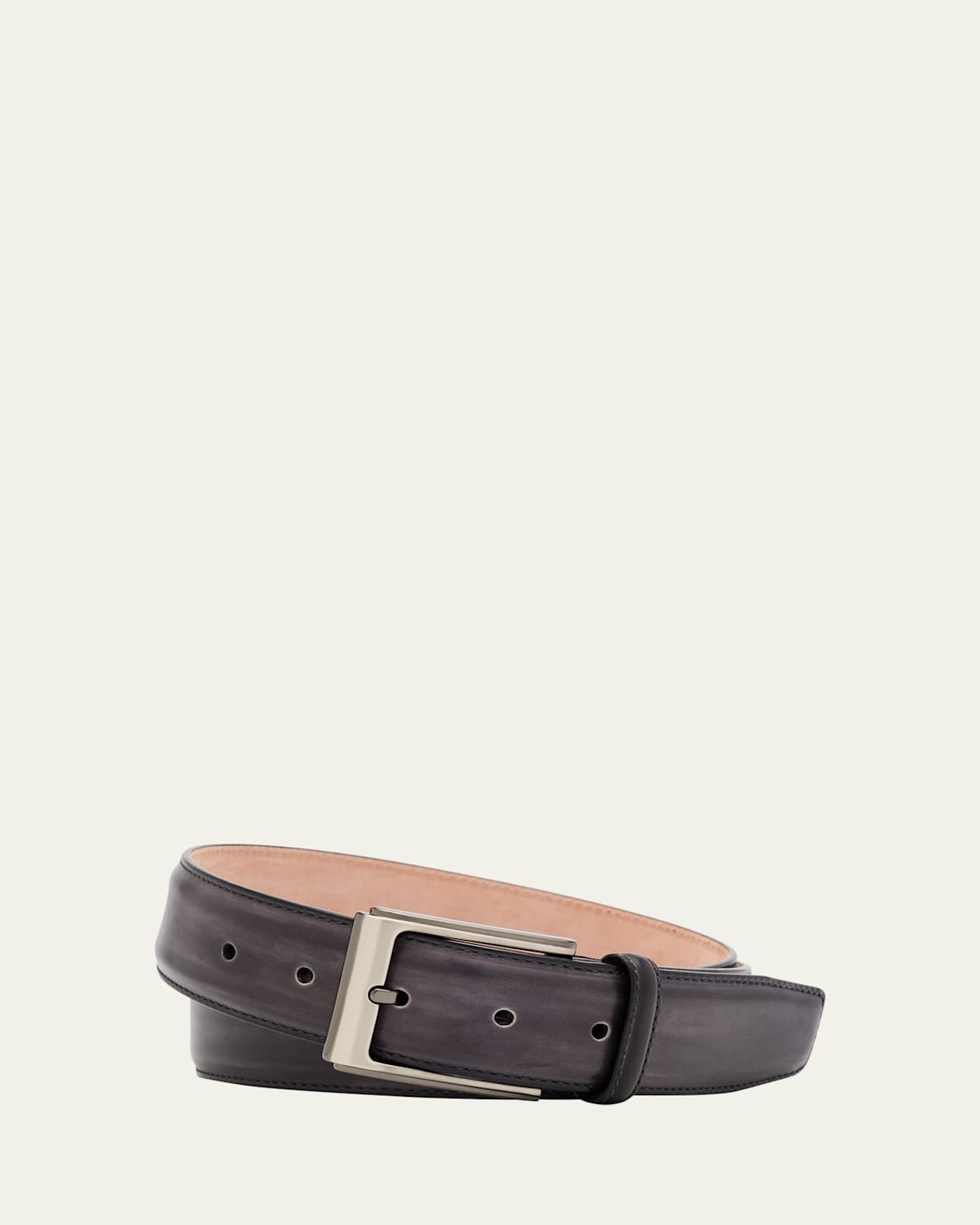 Magnanni Men's Vega Leather Belt | Thumbnail 4