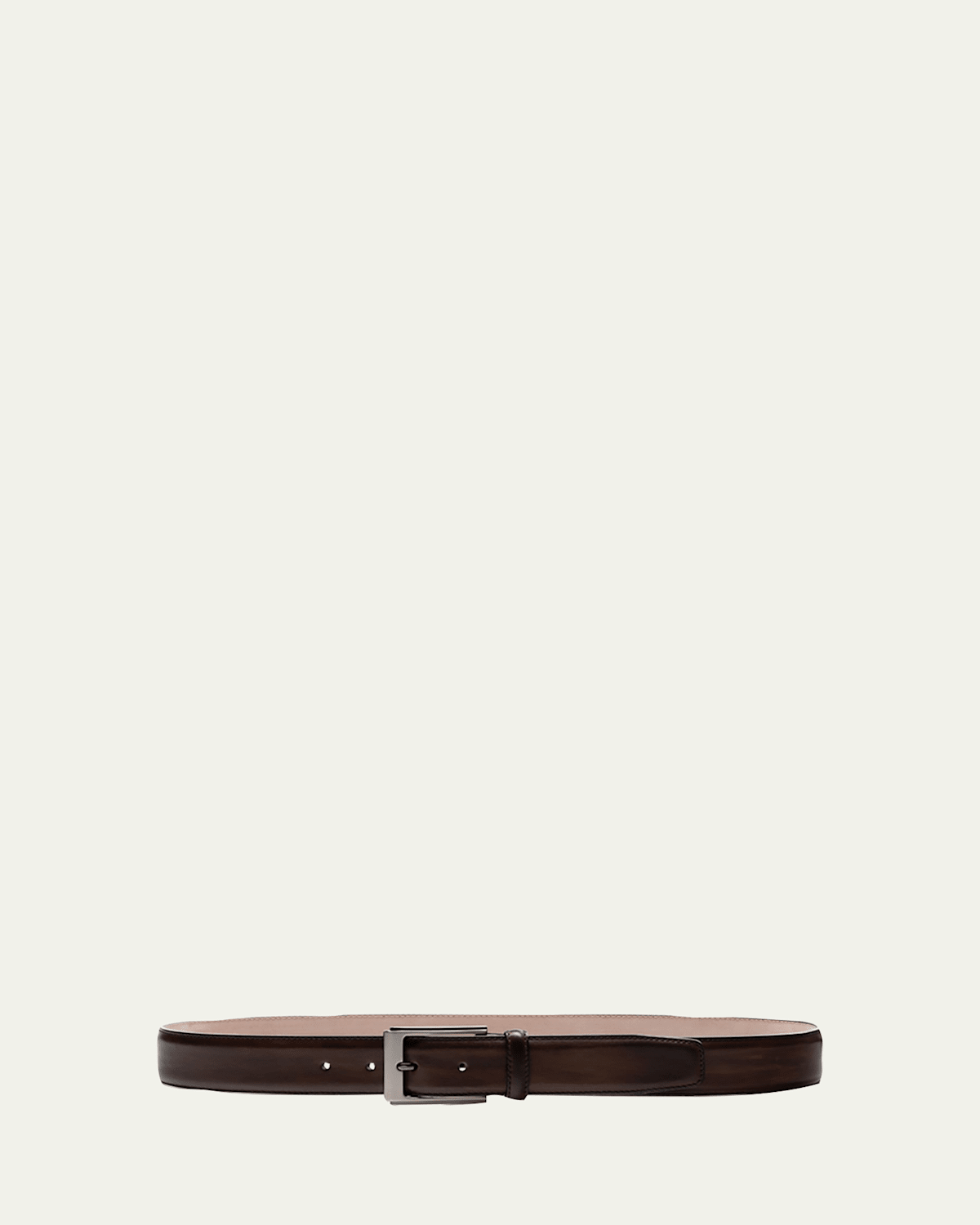 Magnanni Men's Vega Leather Belt In Tabaco