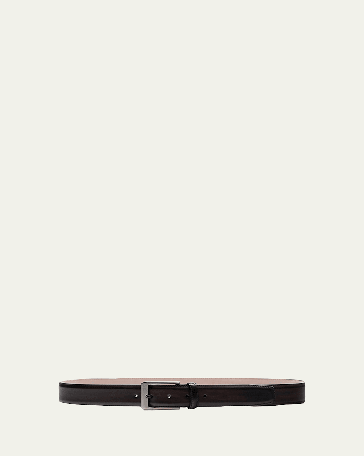 Magnanni Men's Vega Leather Belt In Brown