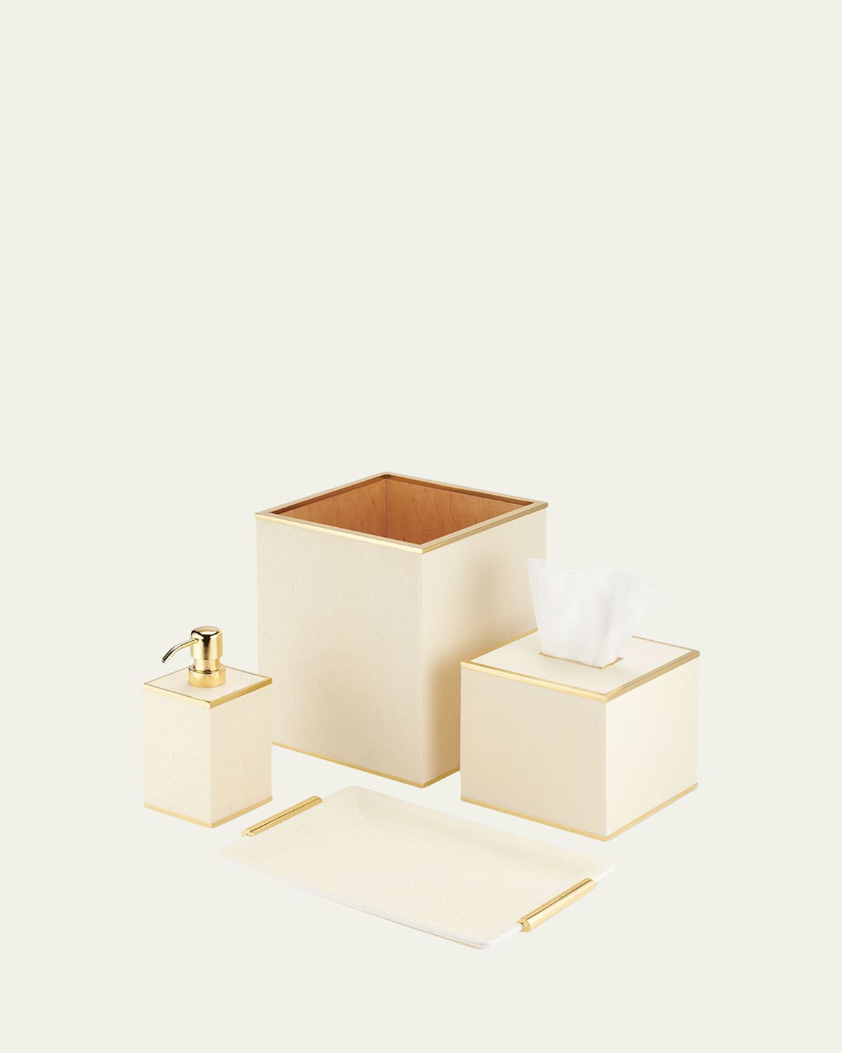 Faux Shagreen Soap Pump
