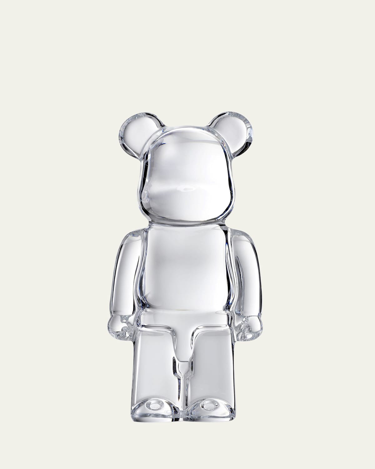 Baccarat Be@rbrick Clear Bear Sculpture In Clear