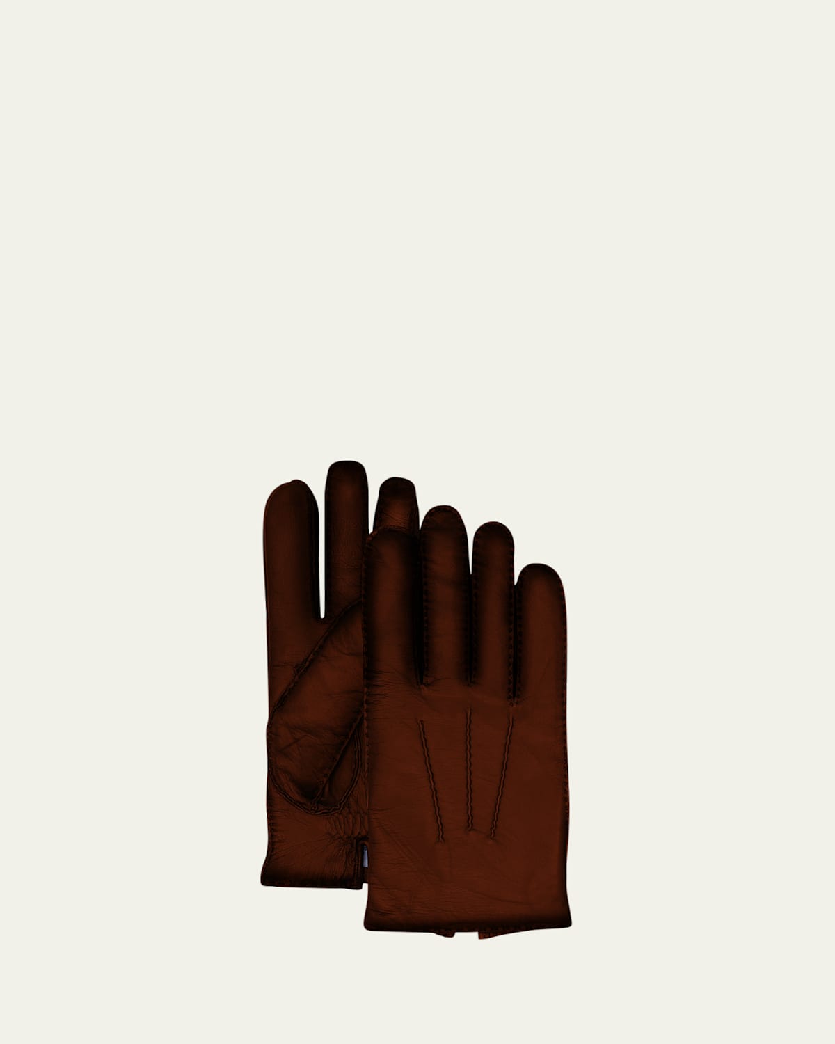 Agnelle Men's Patina Leather Gloves | Thumbnail 3
