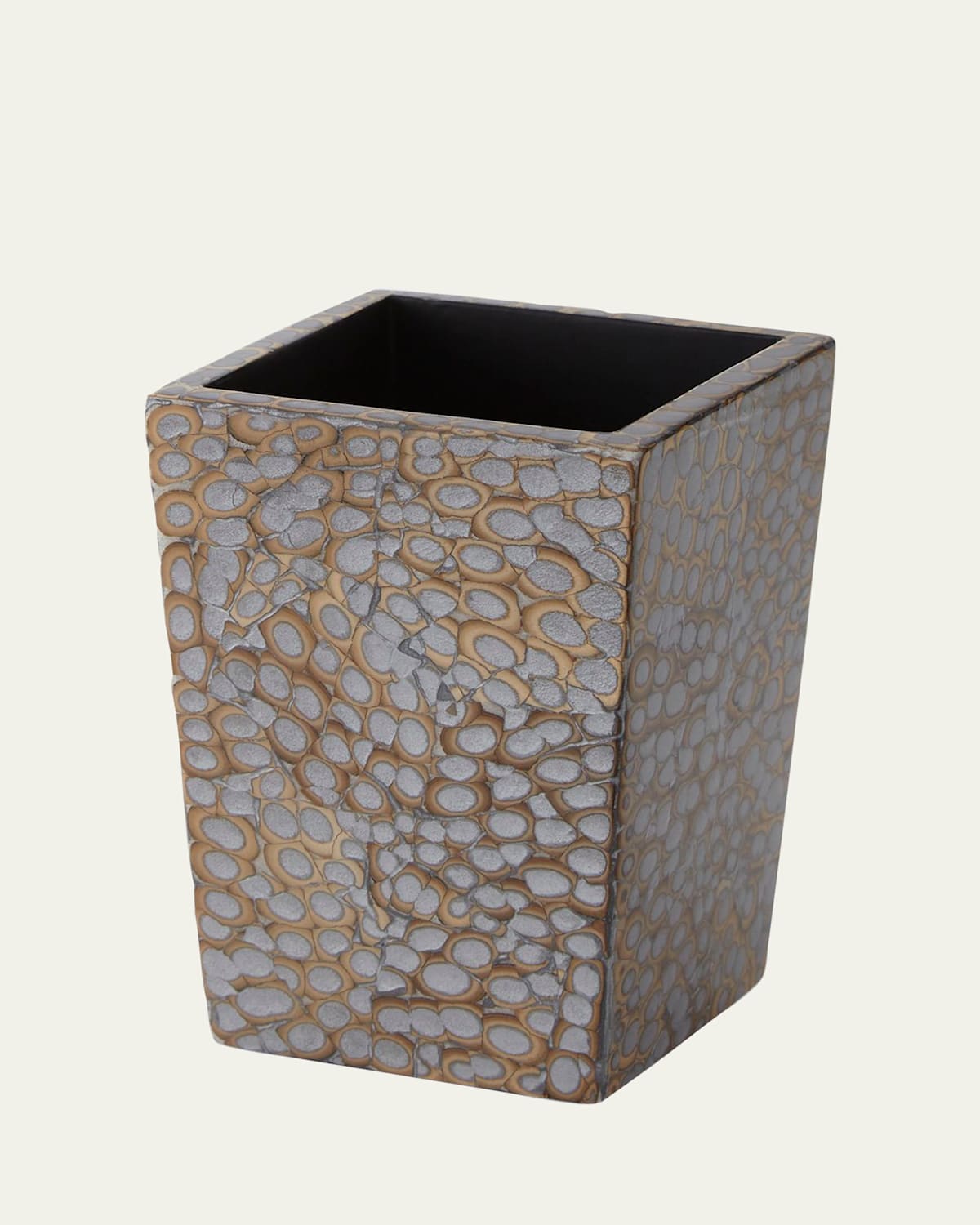 Pigeon and Poodle Callas Silver Brush Holder