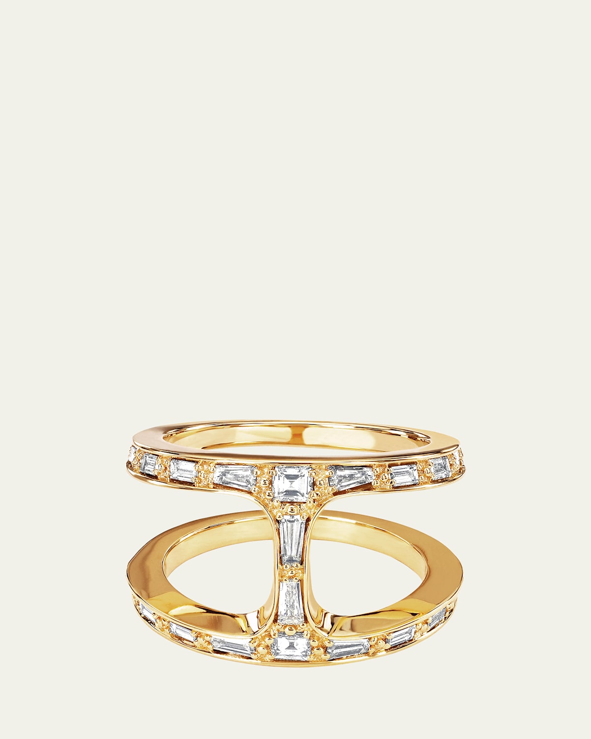 Dame Phantom Baguettes Ring