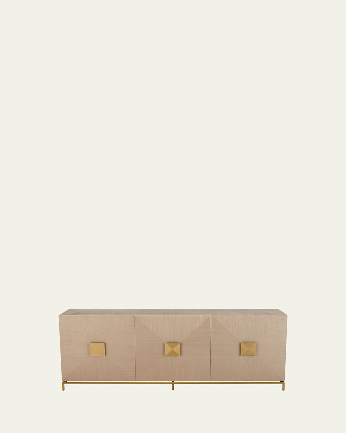 Interlude Home Gaspard Credenza In Latte