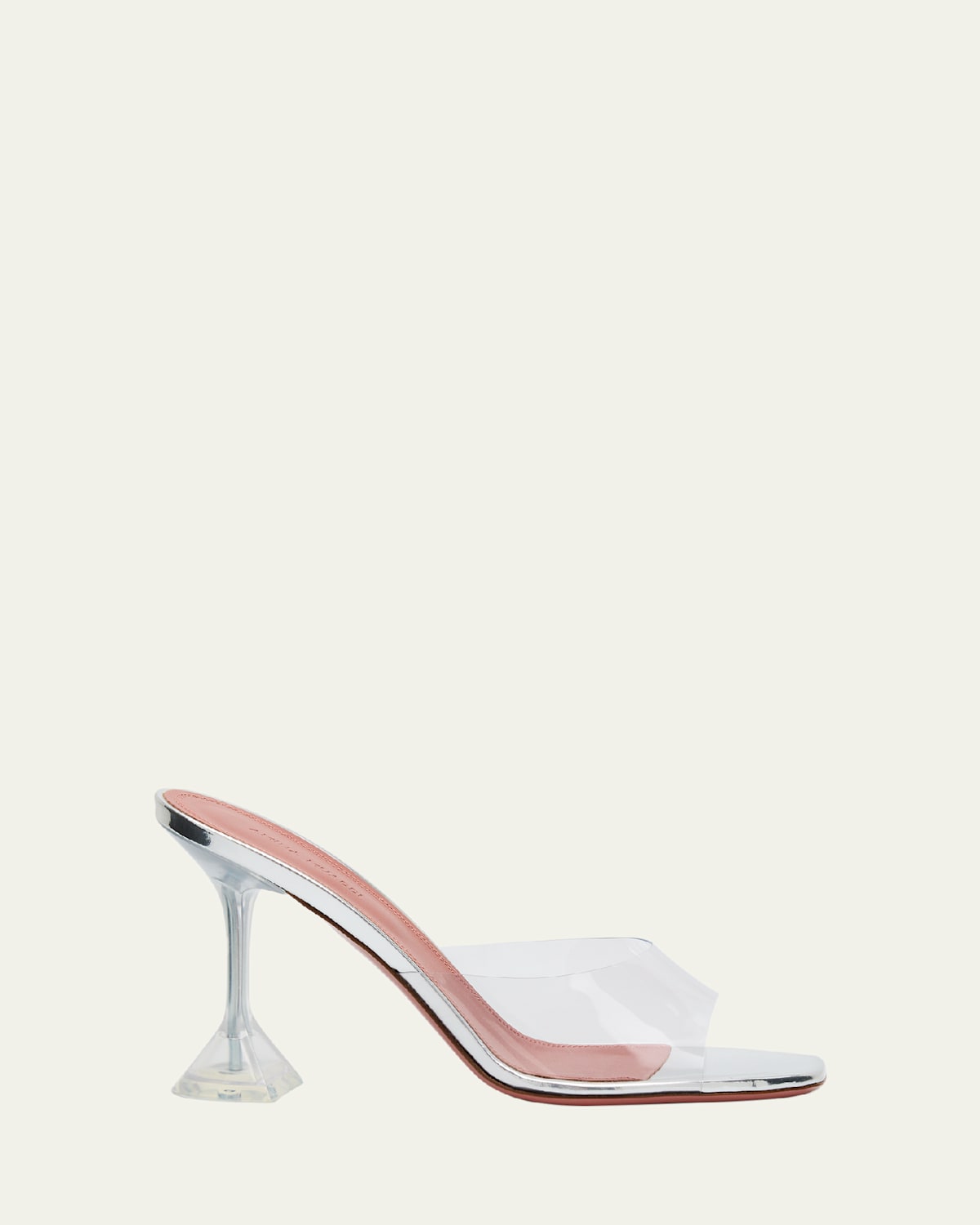 Lupita Glass Slide Sandals