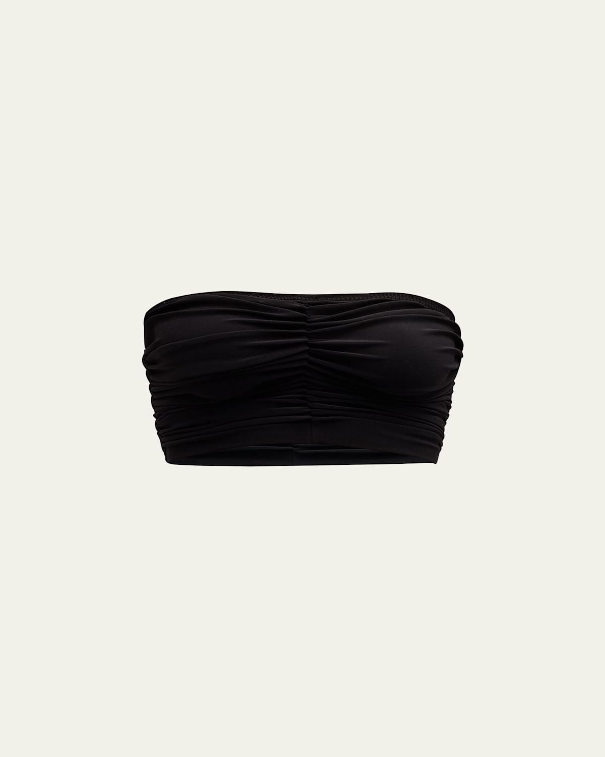 Cropped Slinky Bra Bikini Top