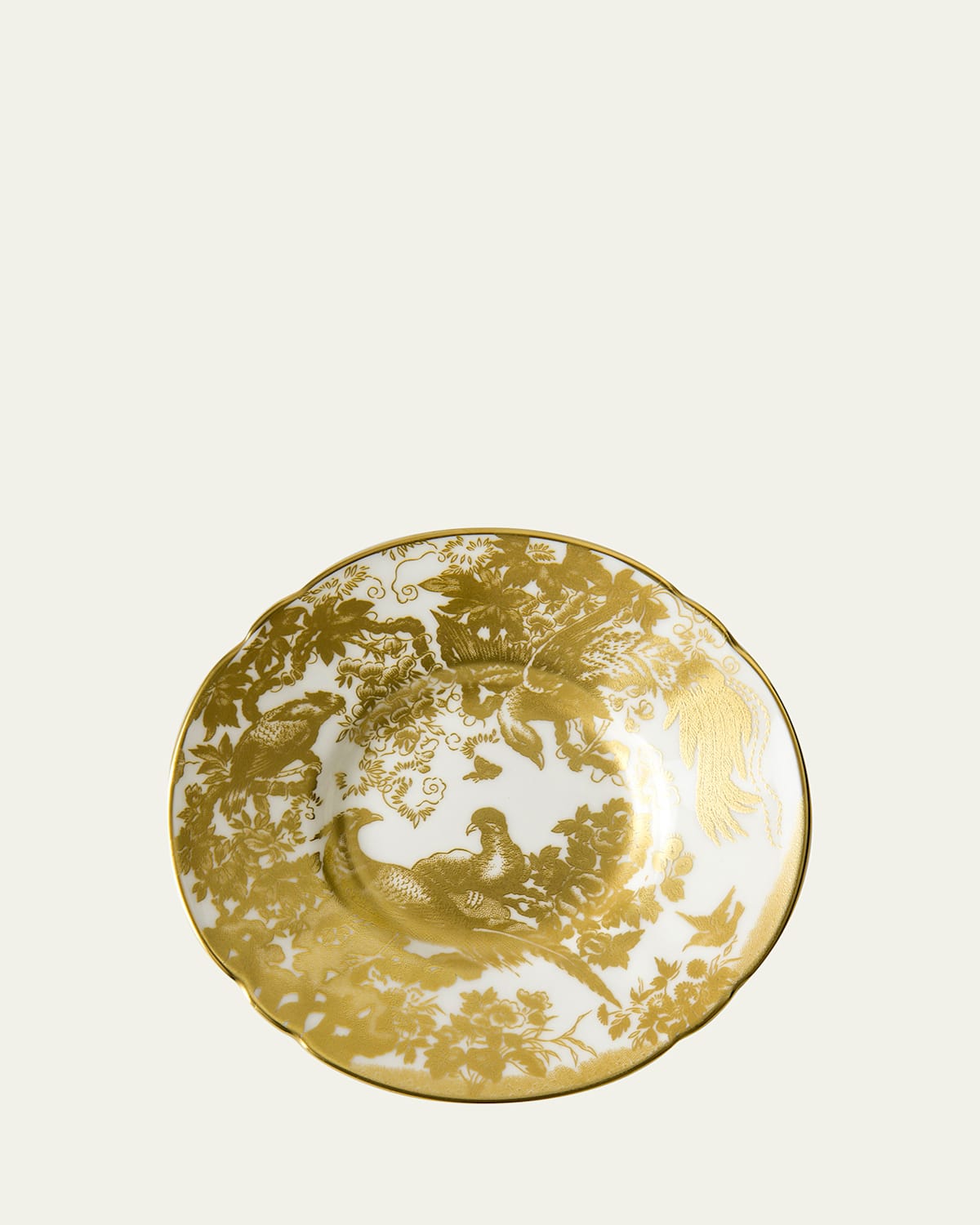 Royal Crown Derby Aves Gold Coffee Saucer | Thumbnail 4