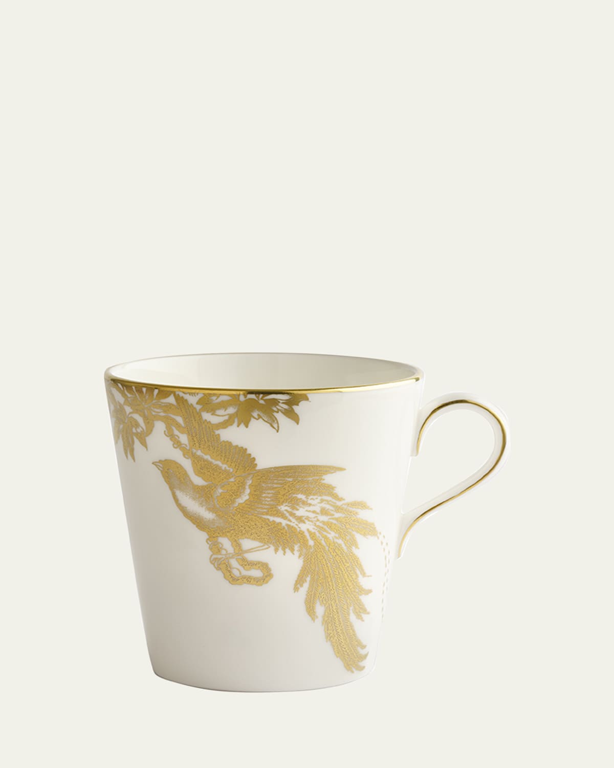 Royal Crown Derby Aves Gold Motif Beaker Mug