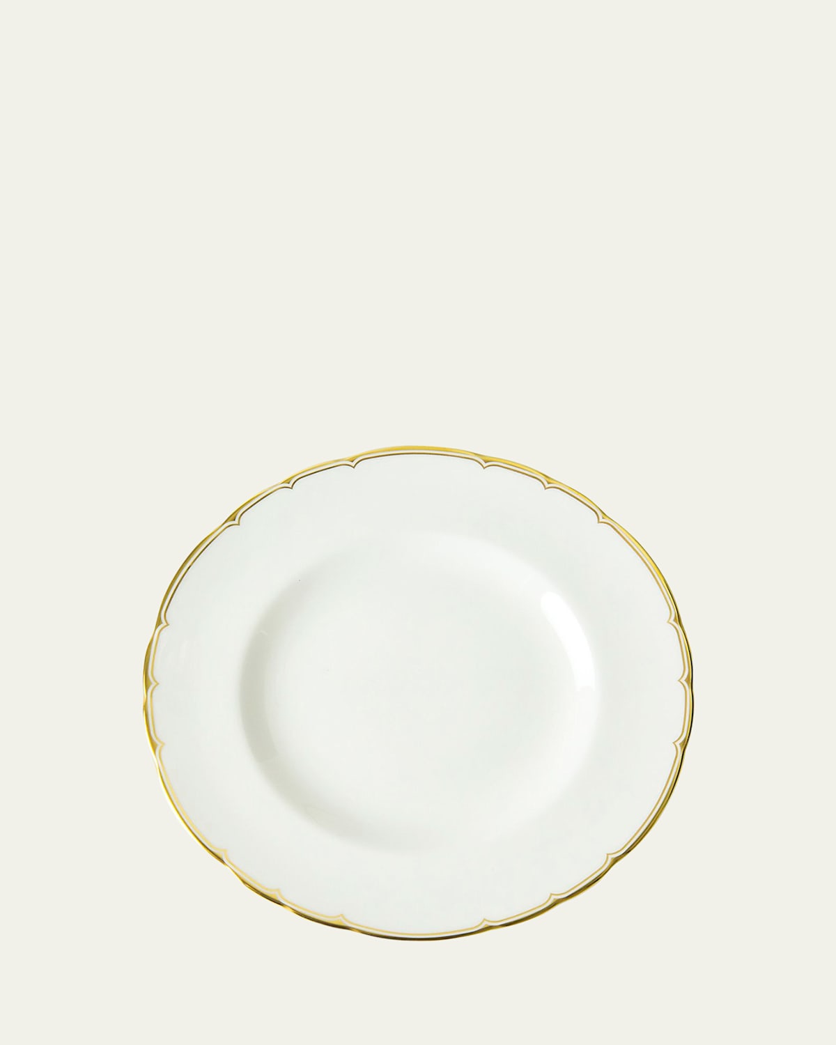 Royal Crown Derby Darley Abbey Pure Gold Bread And Butter Plate In White