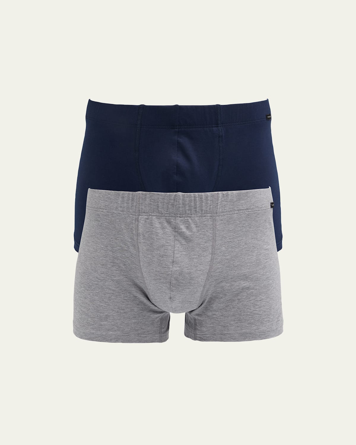 Hanro Men 's 2-Pack Cotton Essentials Boxer Briefs