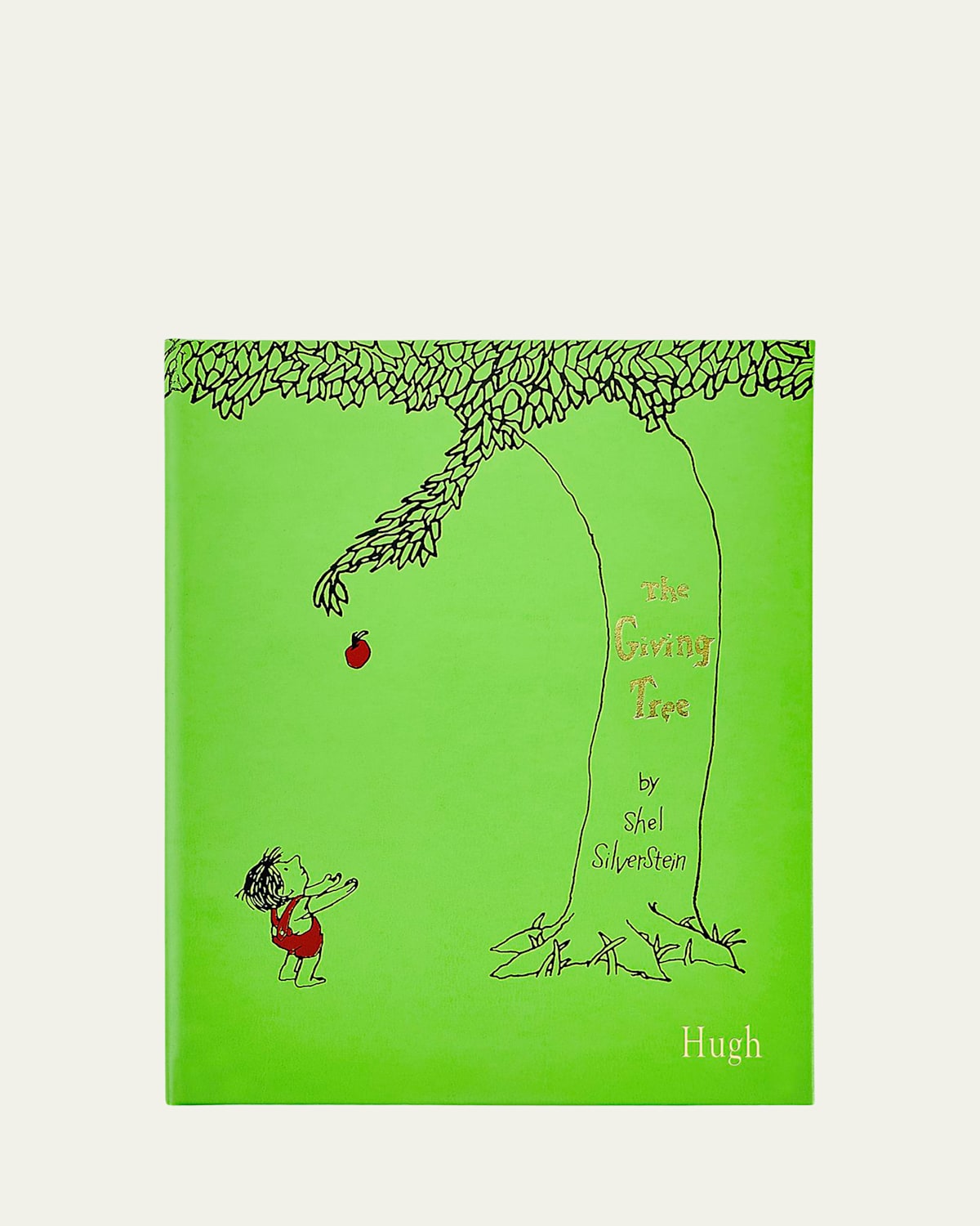 Graphic Image Personalized Leather Bound "The Giving Tree" Children's Book