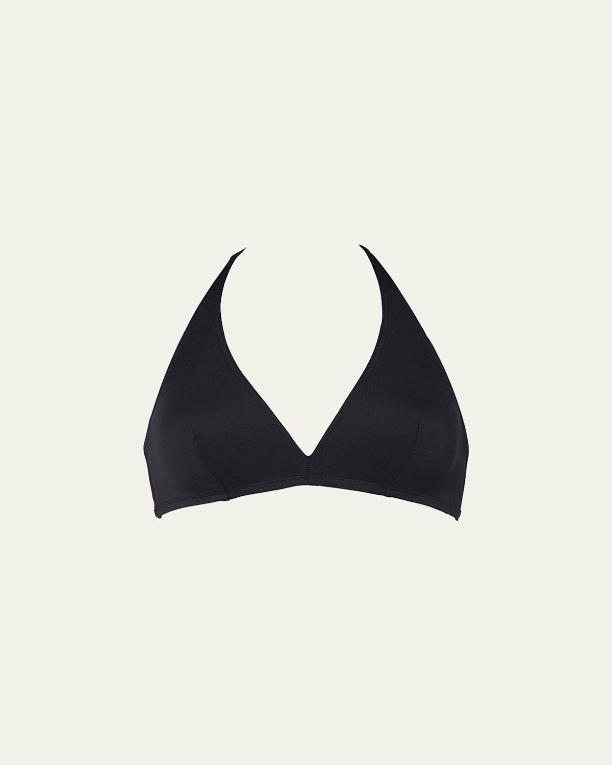 Eres Bandito Triangle Bikini Top In Noir