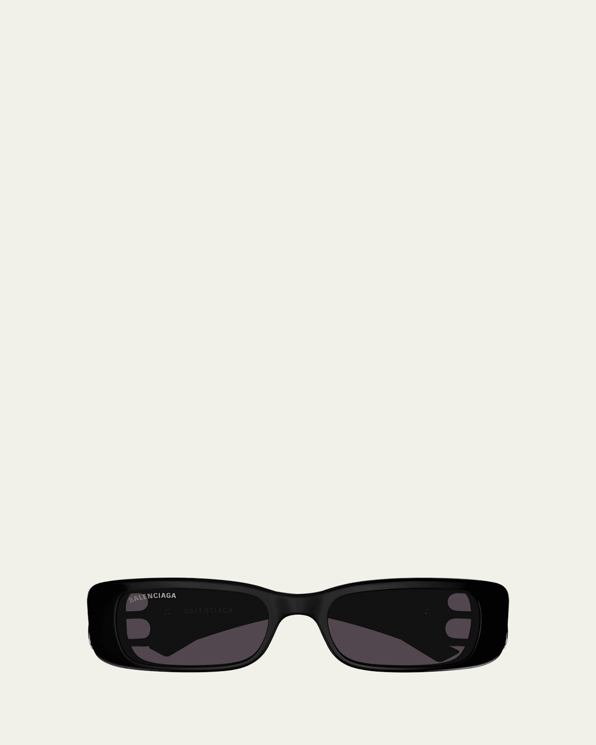 Balenciaga Men's Rectangle Mirror B Acetate Sunglasses In