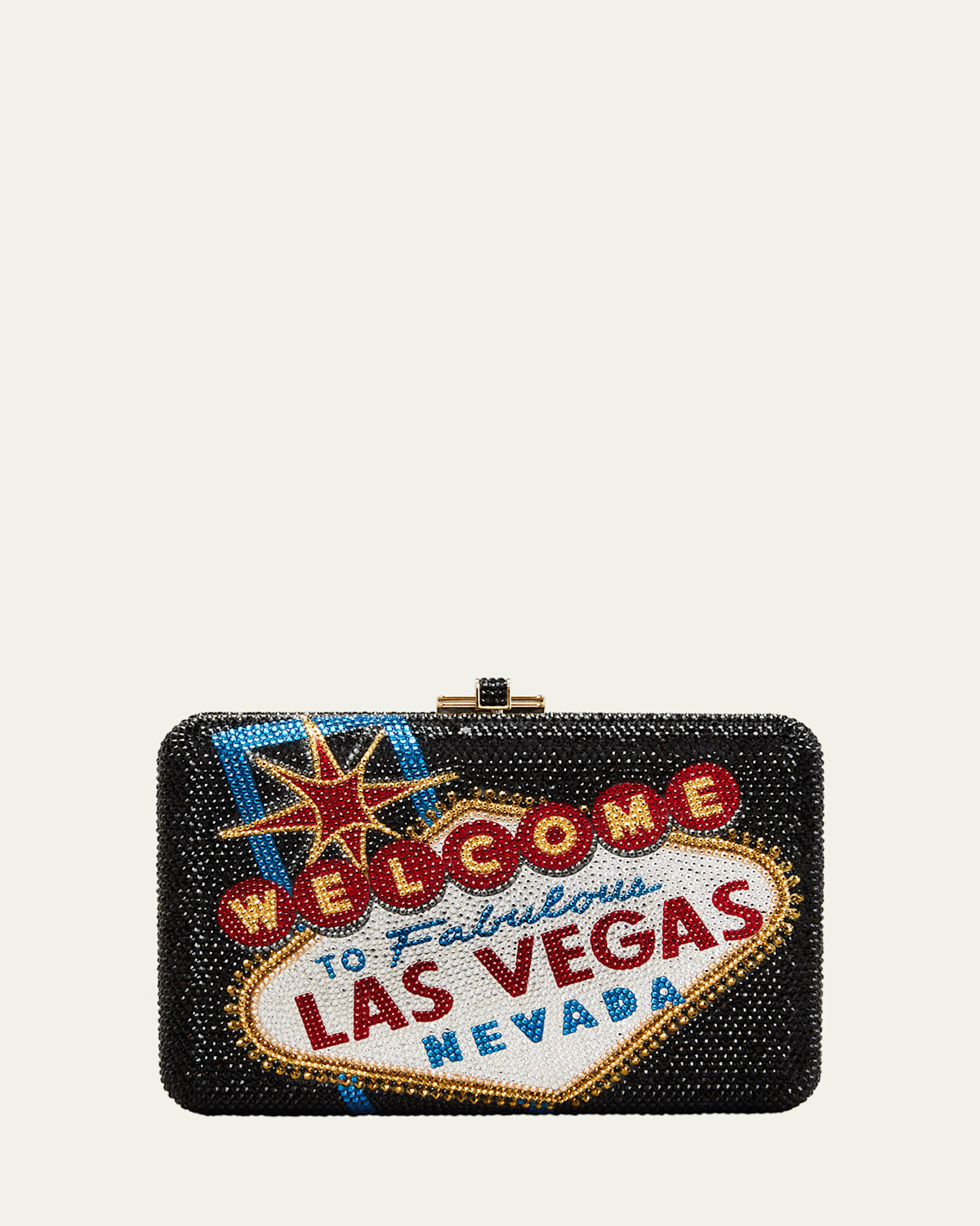 Welcome To Vegas Beaded Clutch