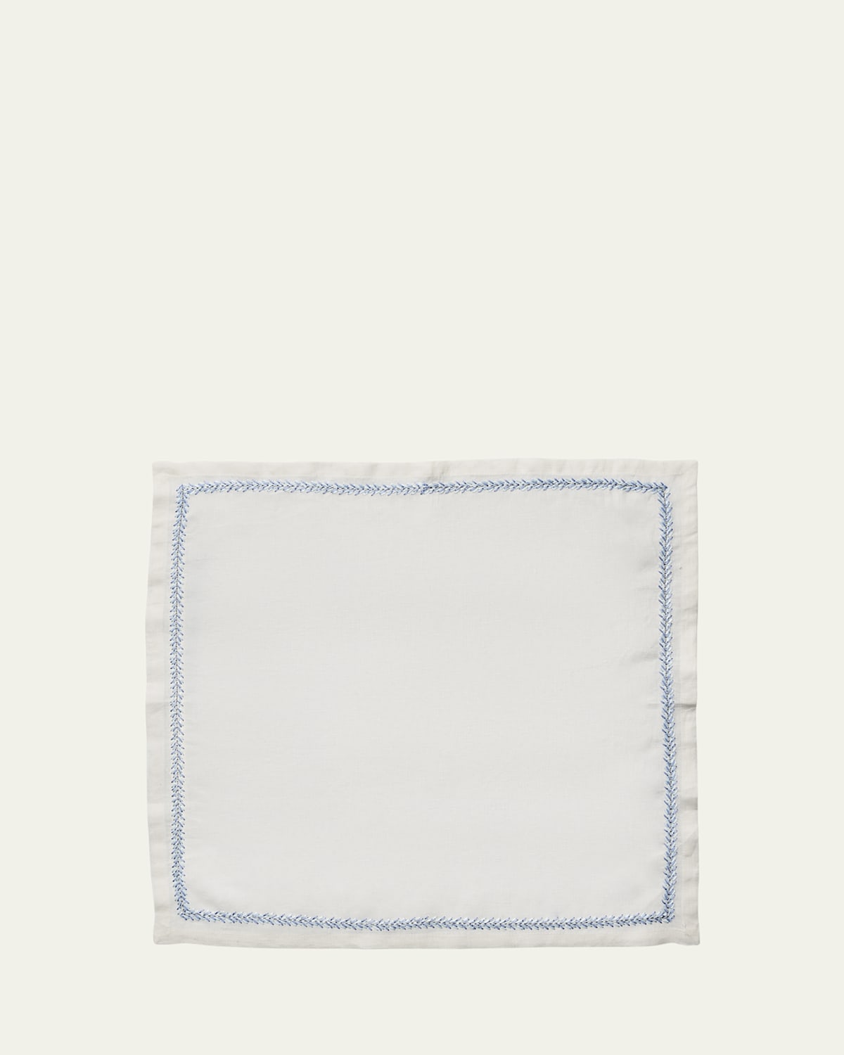 Kim Seybert Jardin Napkin In White