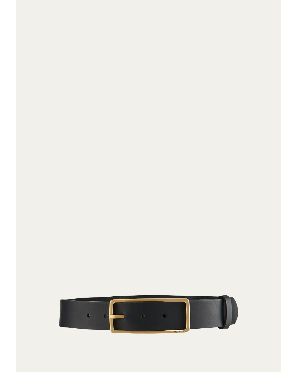 Rag & Bone Rebound Belt In Blk
