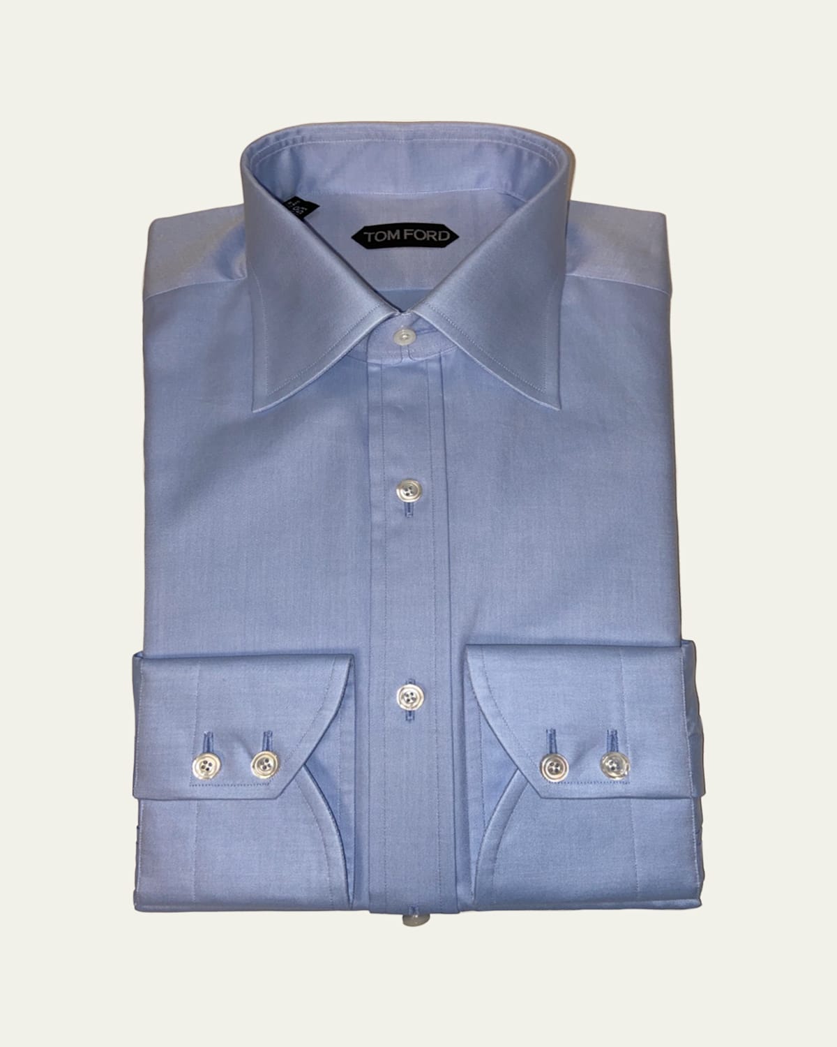 TOM FORD Men's Double Twisted Yarn Dyed Twill