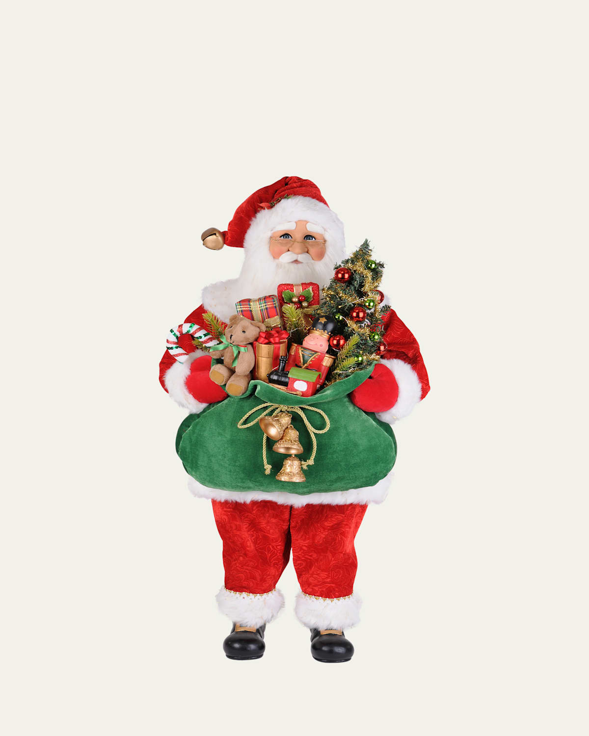 Lighted Bearing Gifts Santa