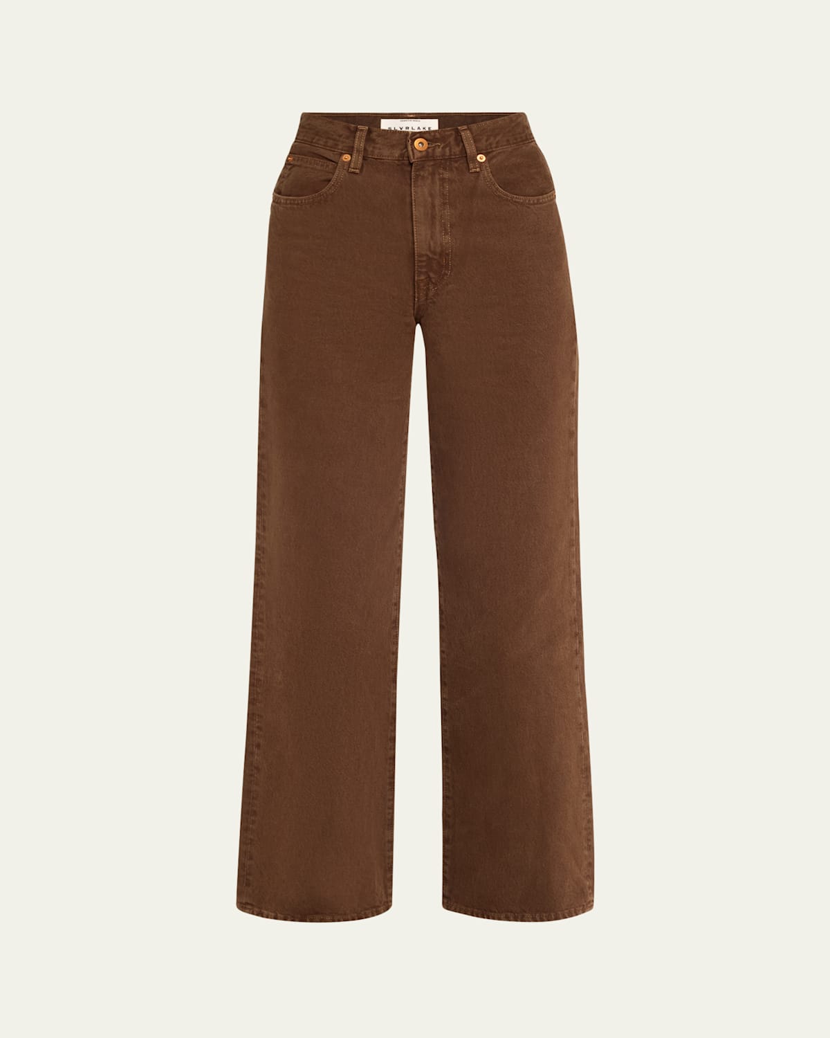 Shop Slvrlake Grace Soft Cotton Pants In Northern C
