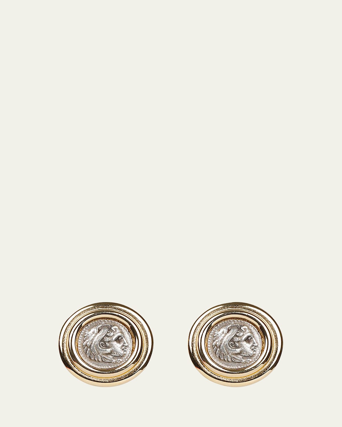 Ben-Amun Roman Coin Clip Earrings | Thumbnail 4