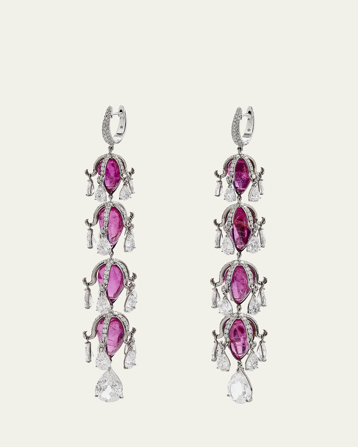 Long Titanium Earrings