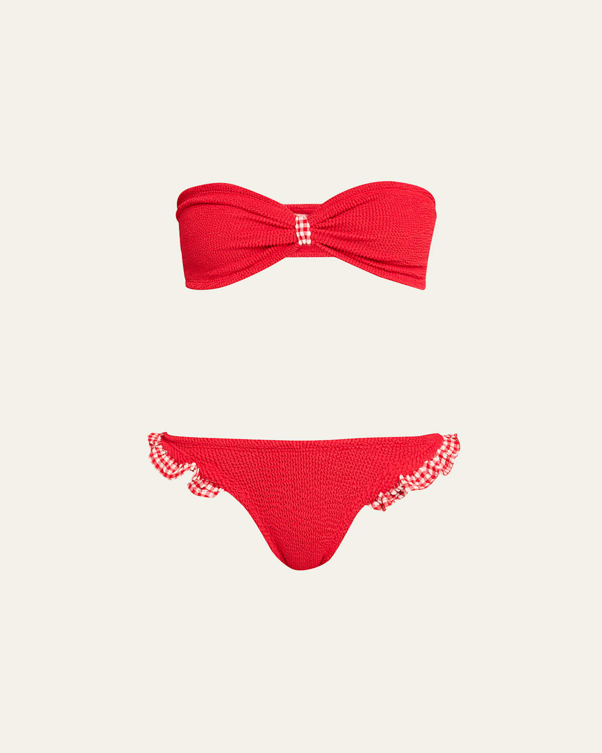 Hunza G Jean Two-piece Bikini Set