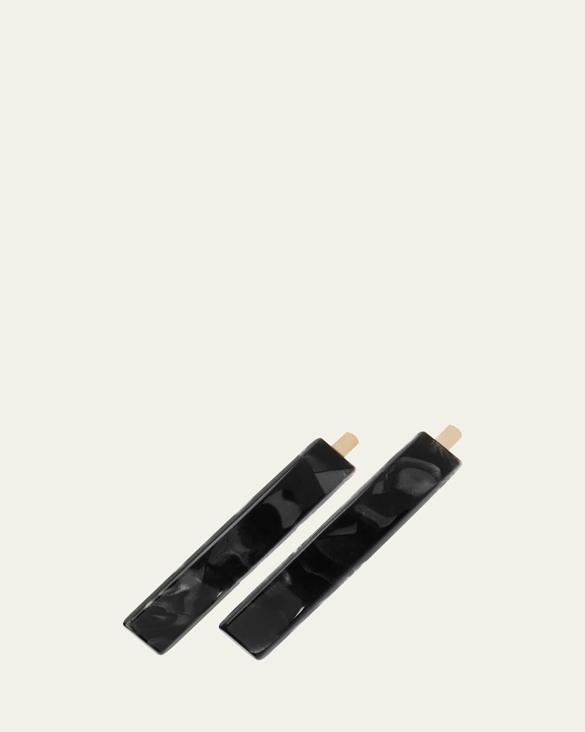 France Luxe Mod Bobby Pin Pair - Classic In Nacro Black