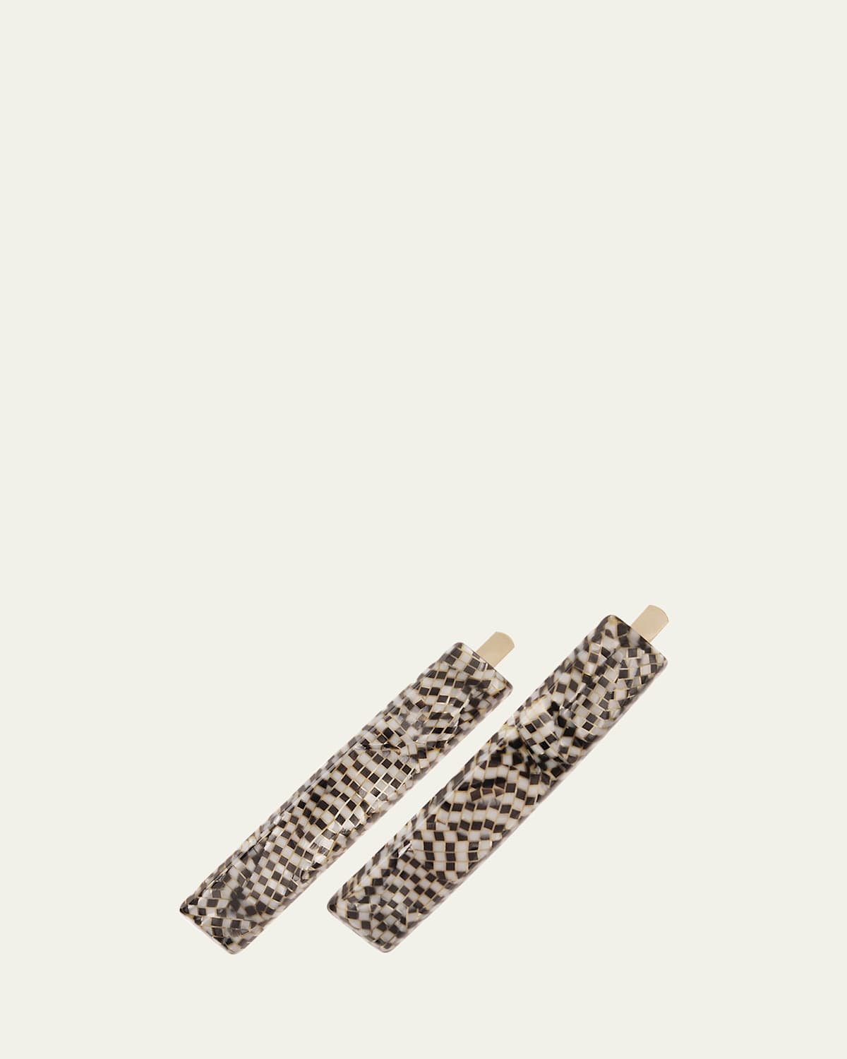 France Luxe Mod Bobby Pin Pair - Classic In Opera Silver