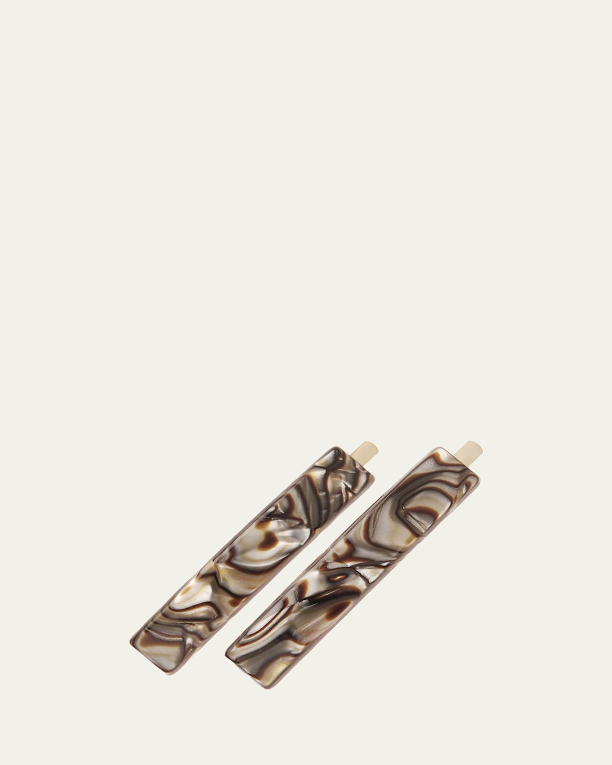 France Luxe Mod Bobby Pin Pair - Classic In Onyx