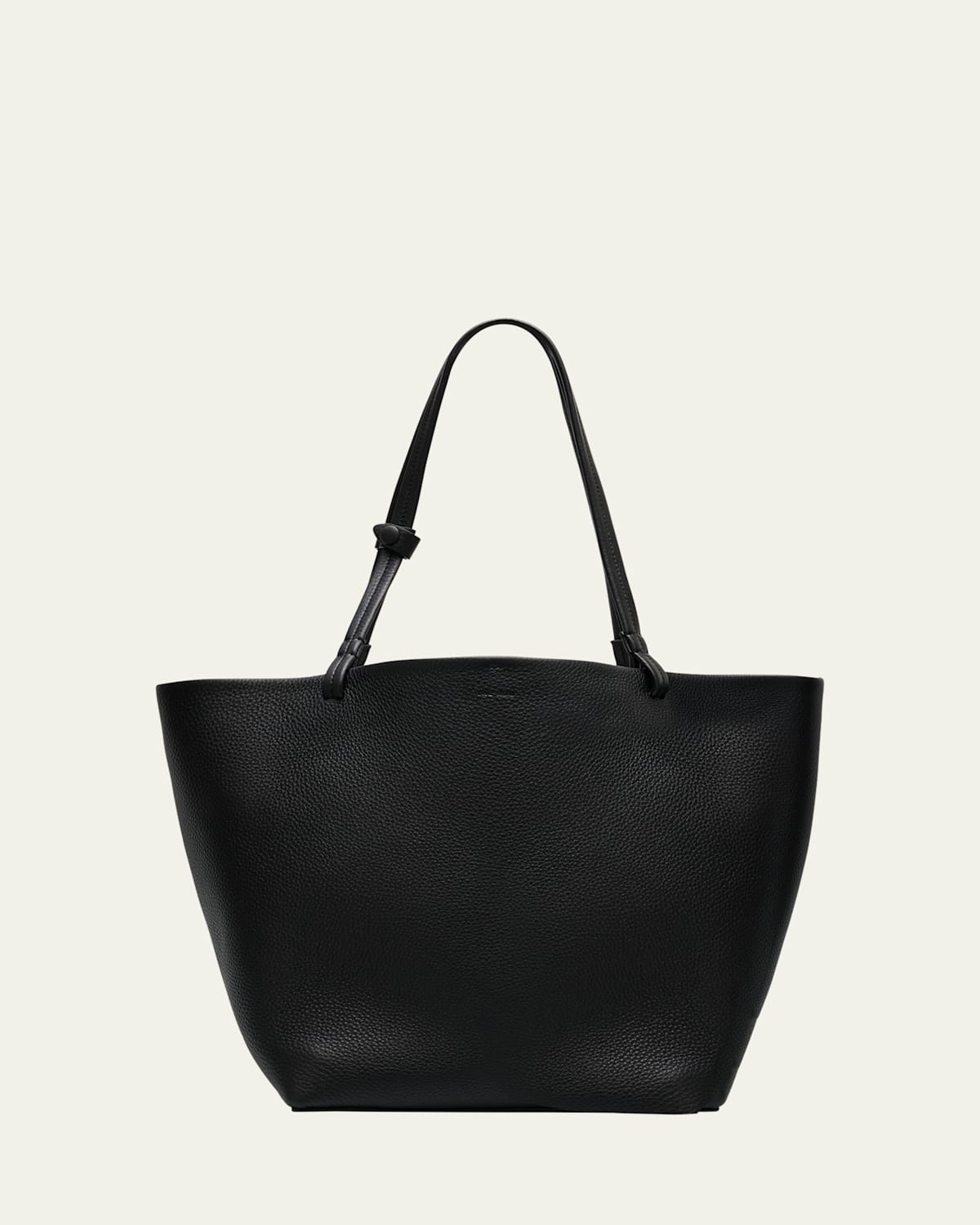 The Row Park Tote Three In Lux Grained Calfskin