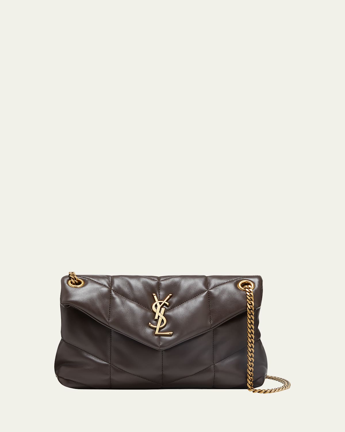 Saint Laurent Lou Puffer Small YSL Shoulder Bag in Quilted Leather Smart Closet