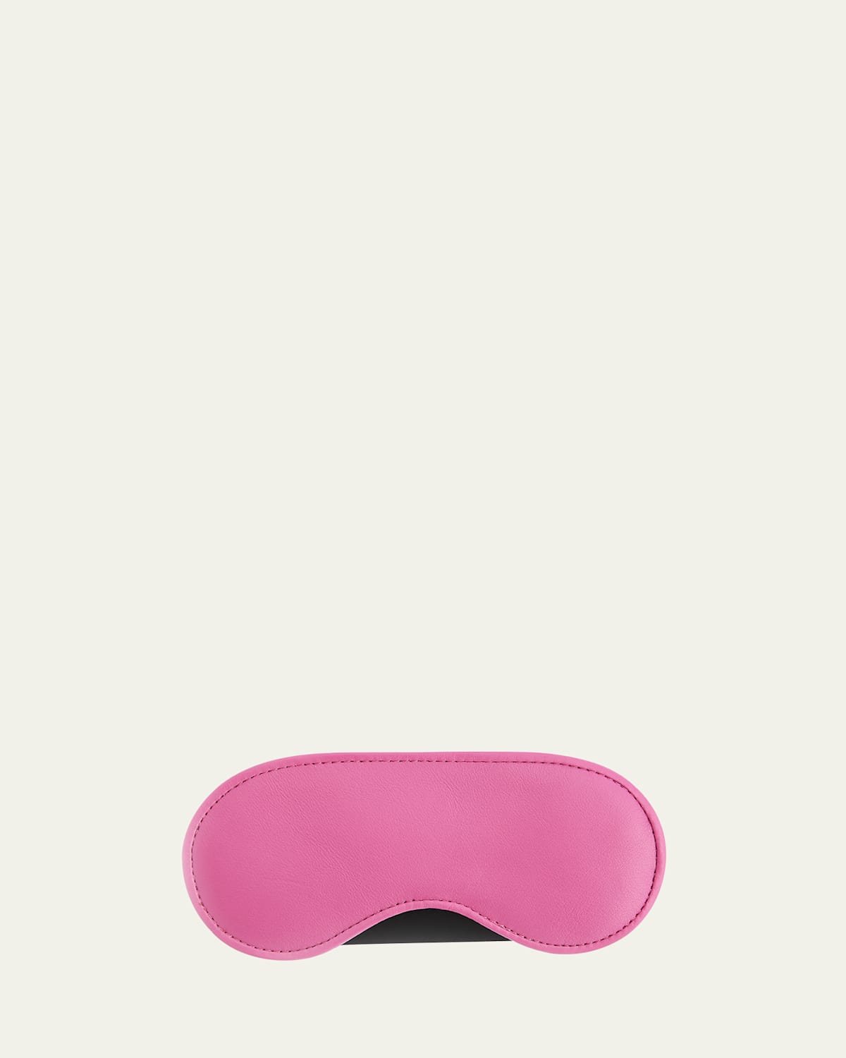 Royce New York Leather Eye Mask In Bright Pink