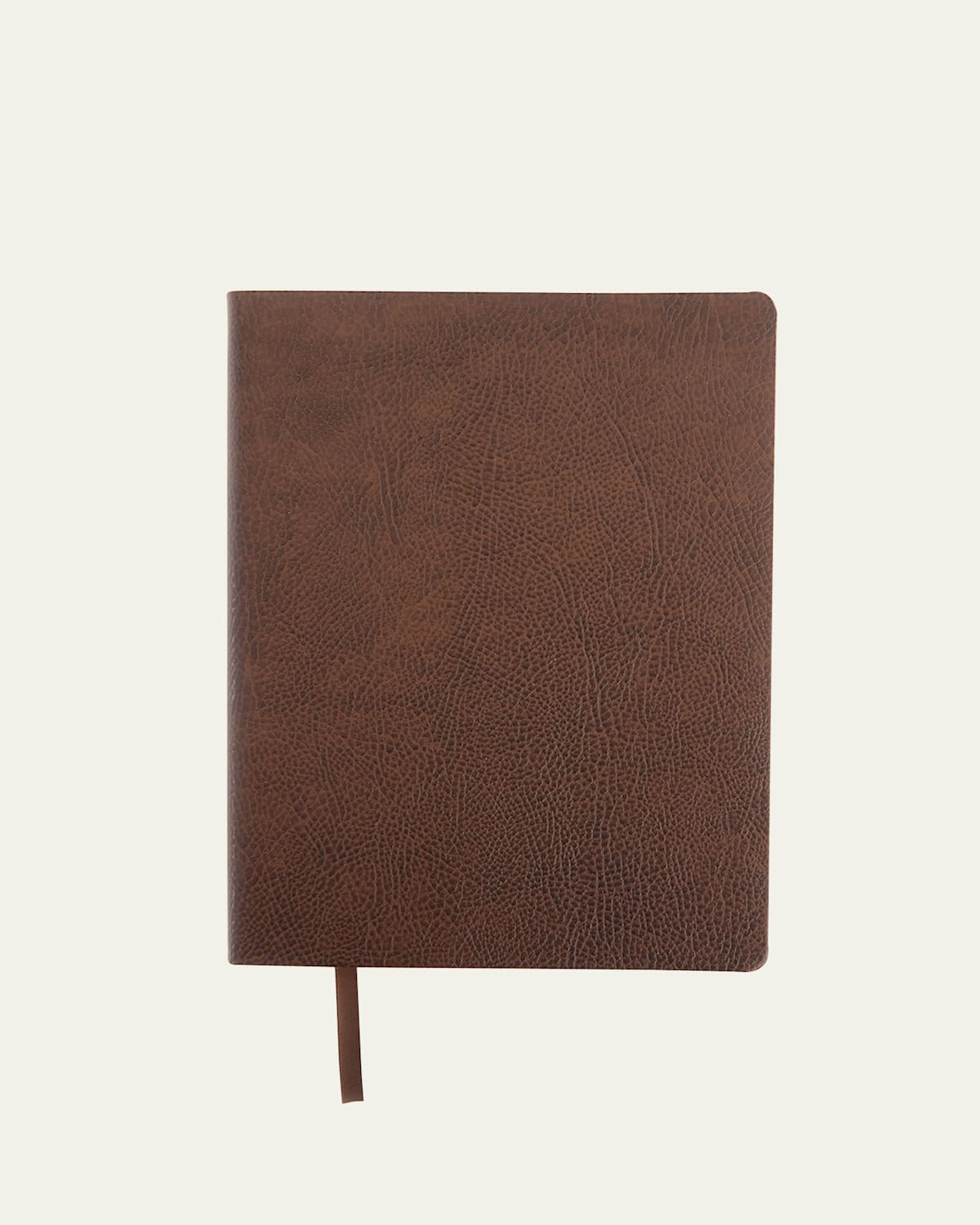 ROYCE NEW YORK MONOGRAMMED LEATHER BOUND EXECUTIVE NOTEBOOK 