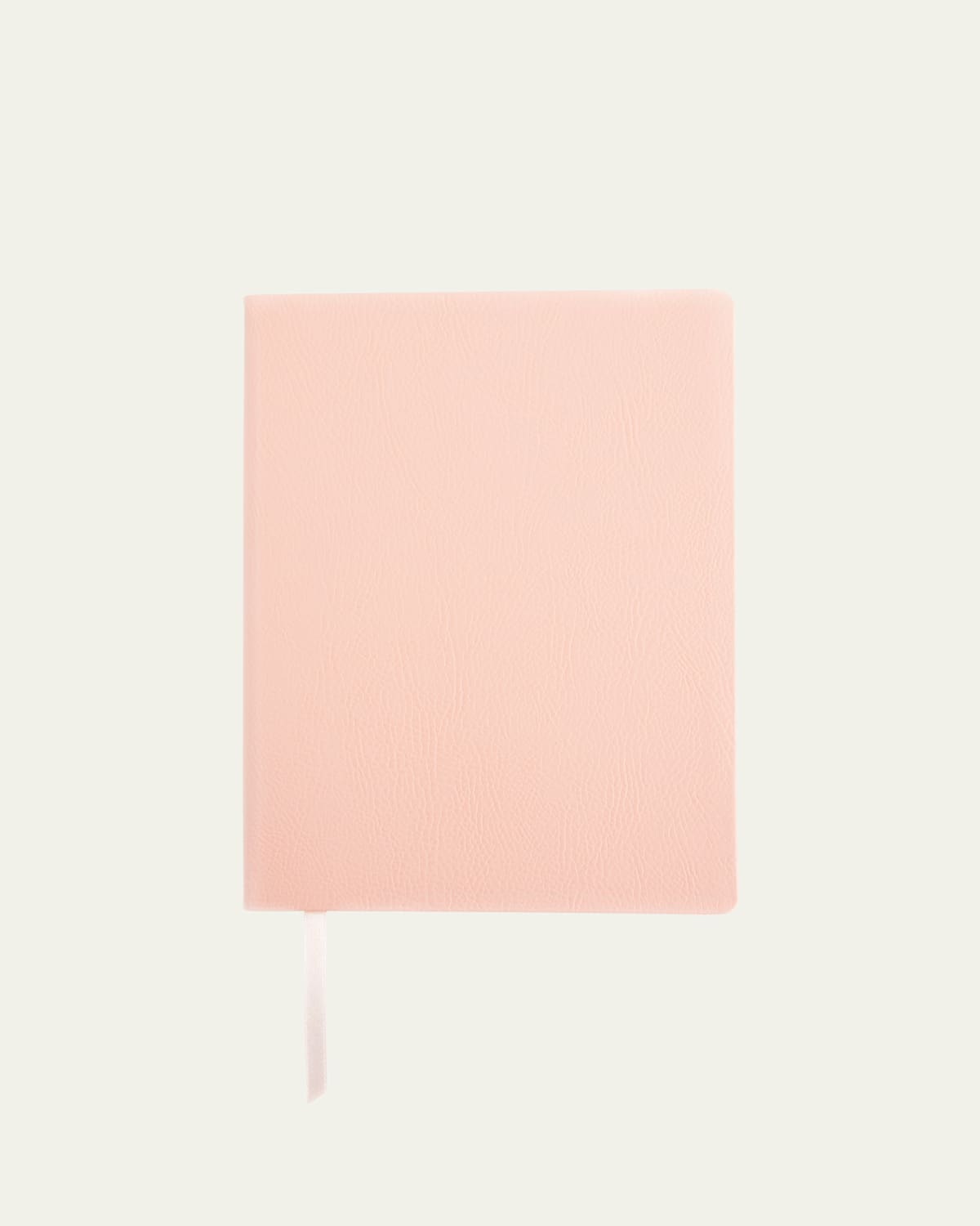 Royce New York Pebbled Leather Contemporary Journal In Light Pink