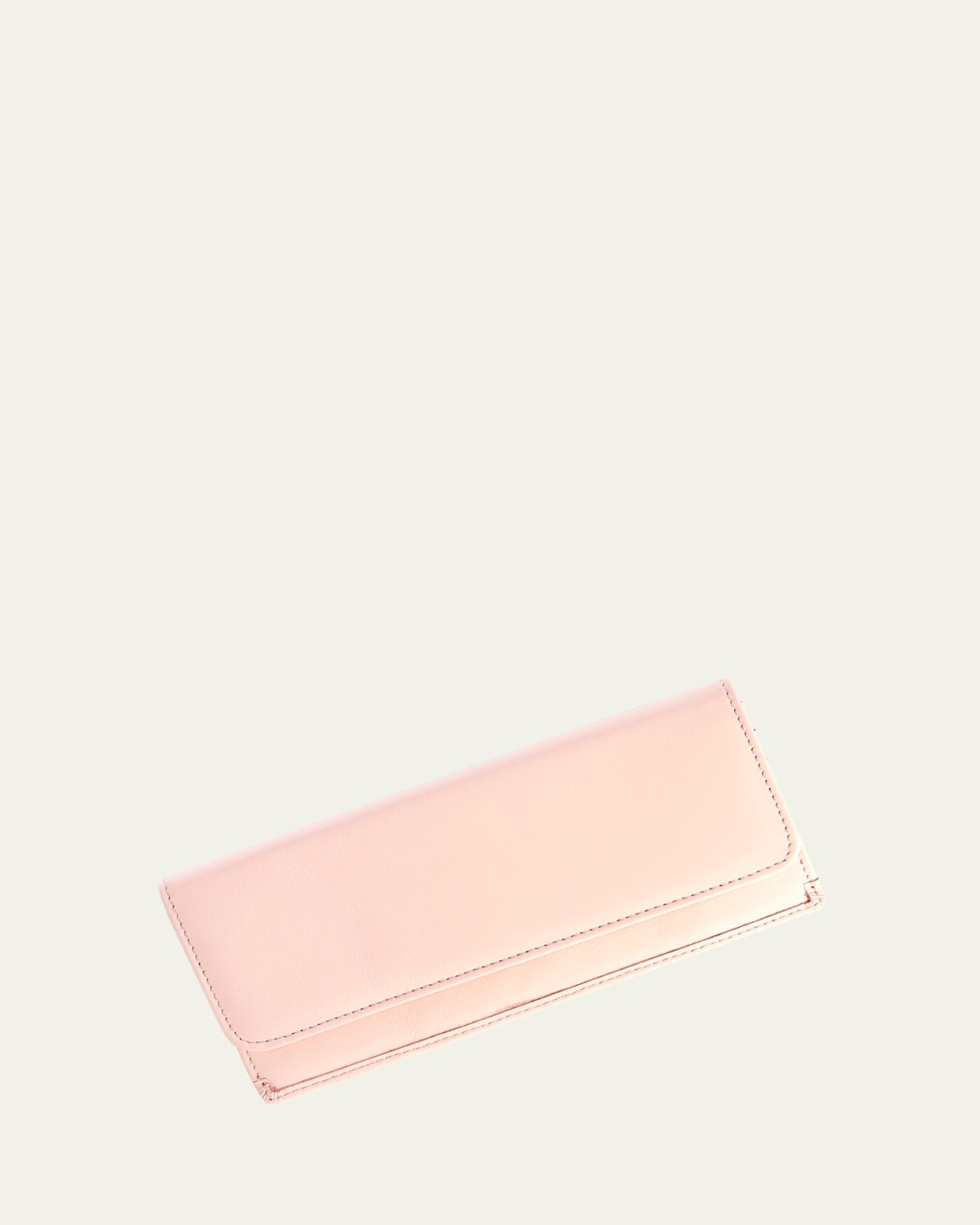 Monogrammed RFID Blocking Leather Clutch Wallet
