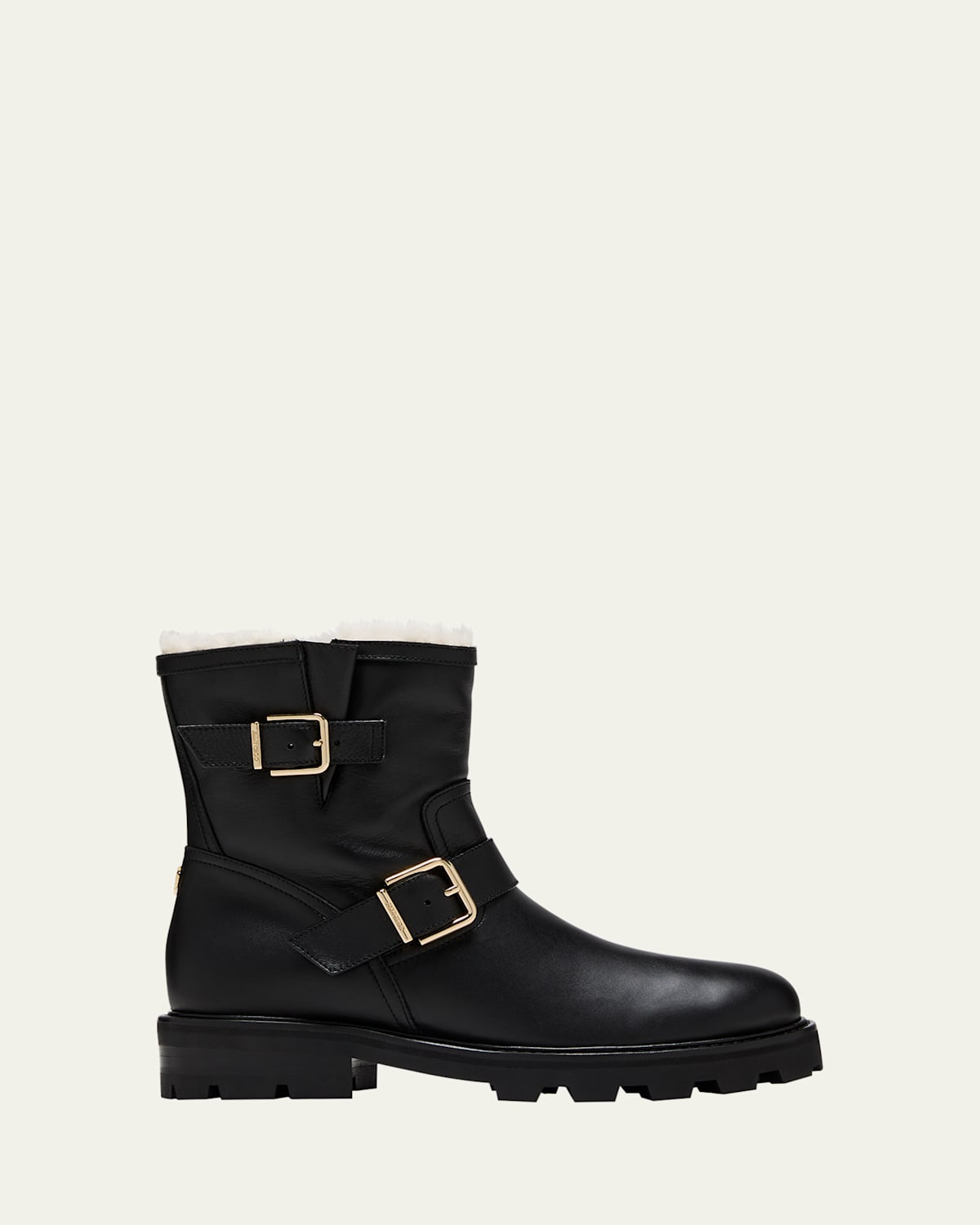 Youth II Shearling Biker Booties