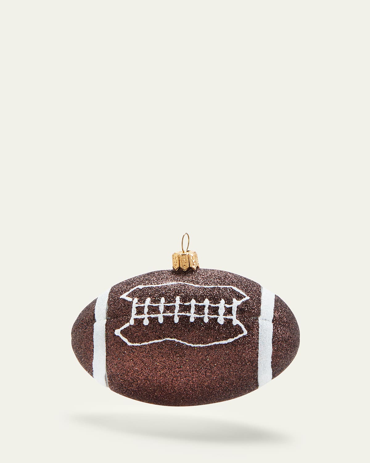 Bergdorf Goodman Football Christmas Ornament In Brown