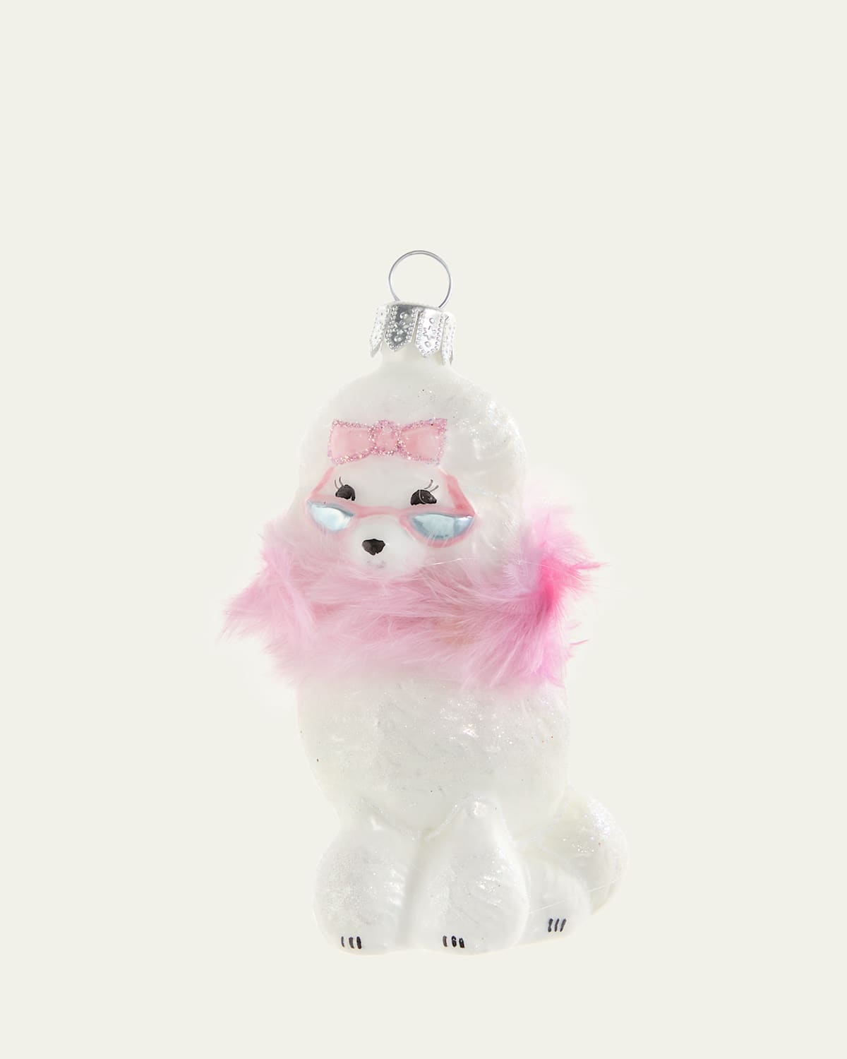 Bergdorf Goodman Fancy Poodle Ornament In Multi