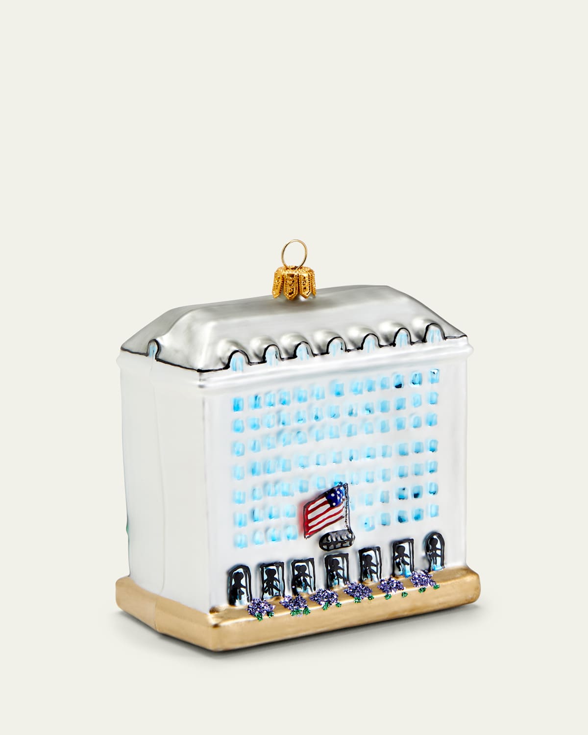 Exclusive Bg Building Christmas Ornament In Multi