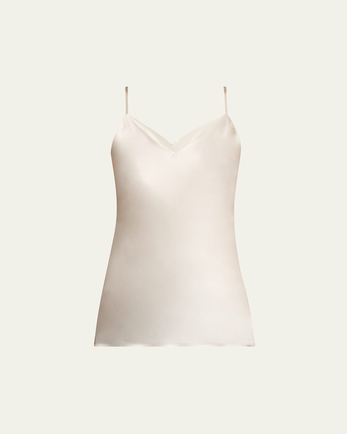 Eva Luxe Charmeuse Bias Tank