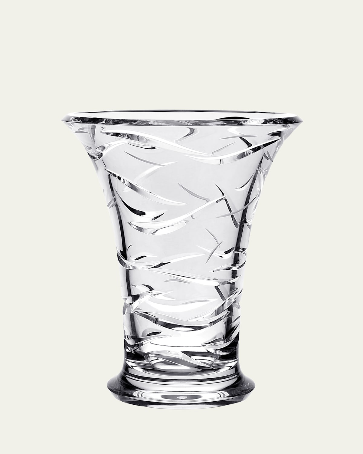 William Yeoward Crystal Oceania 10" Vase In Clear