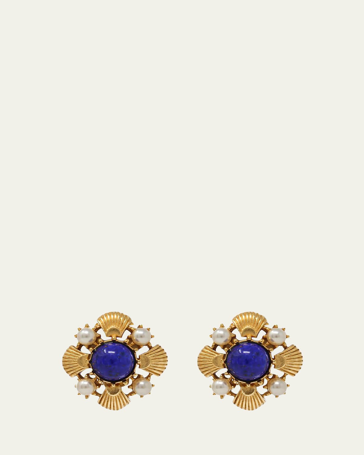 Stone Clip-On Earrings