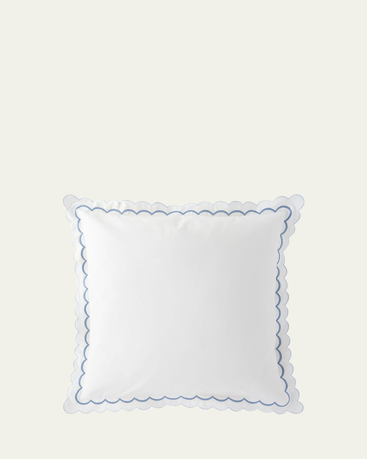Matouk India European Sham In Cerulean