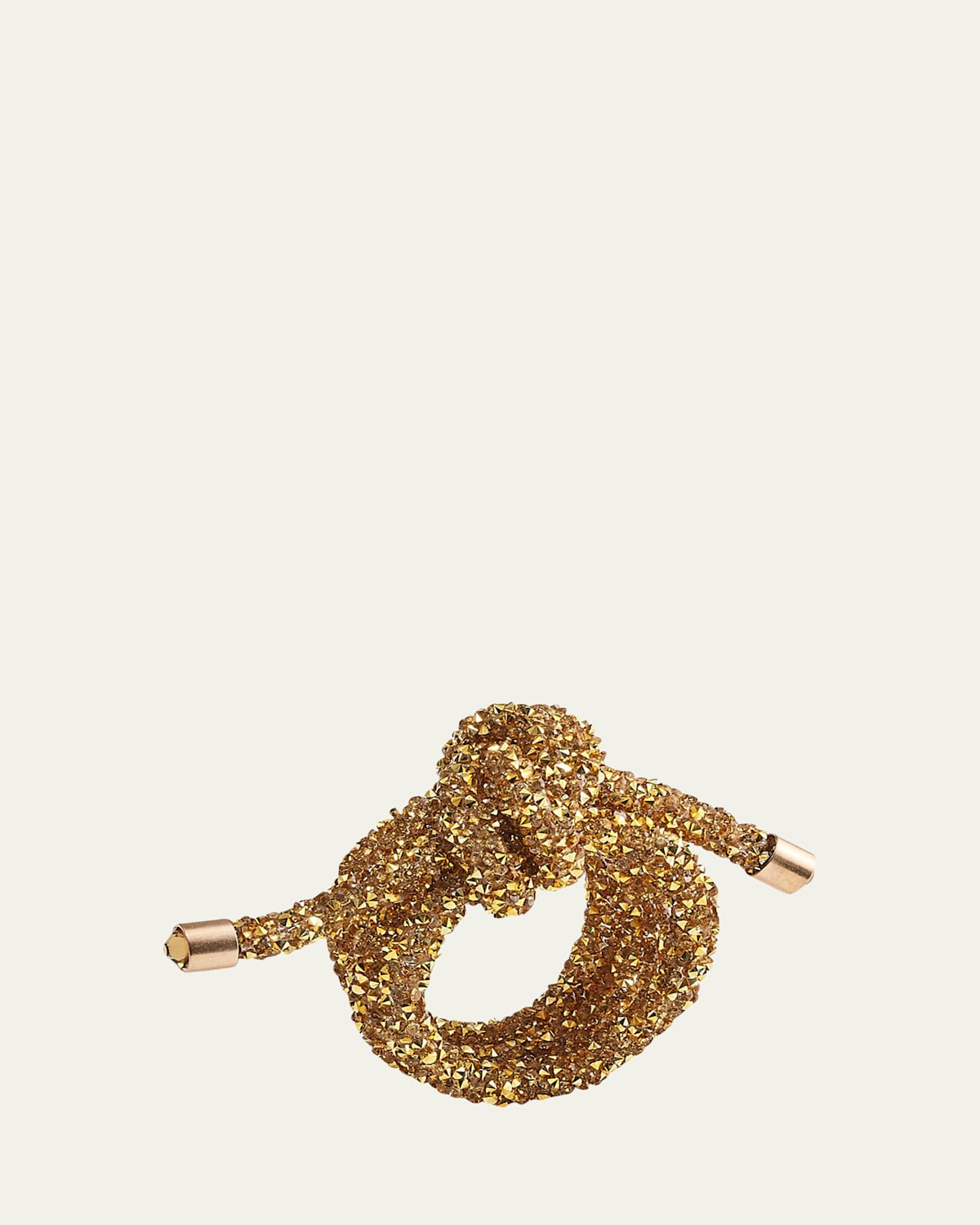 Kim Seybert Glam Knot Napkin Ring, Gold In Gold