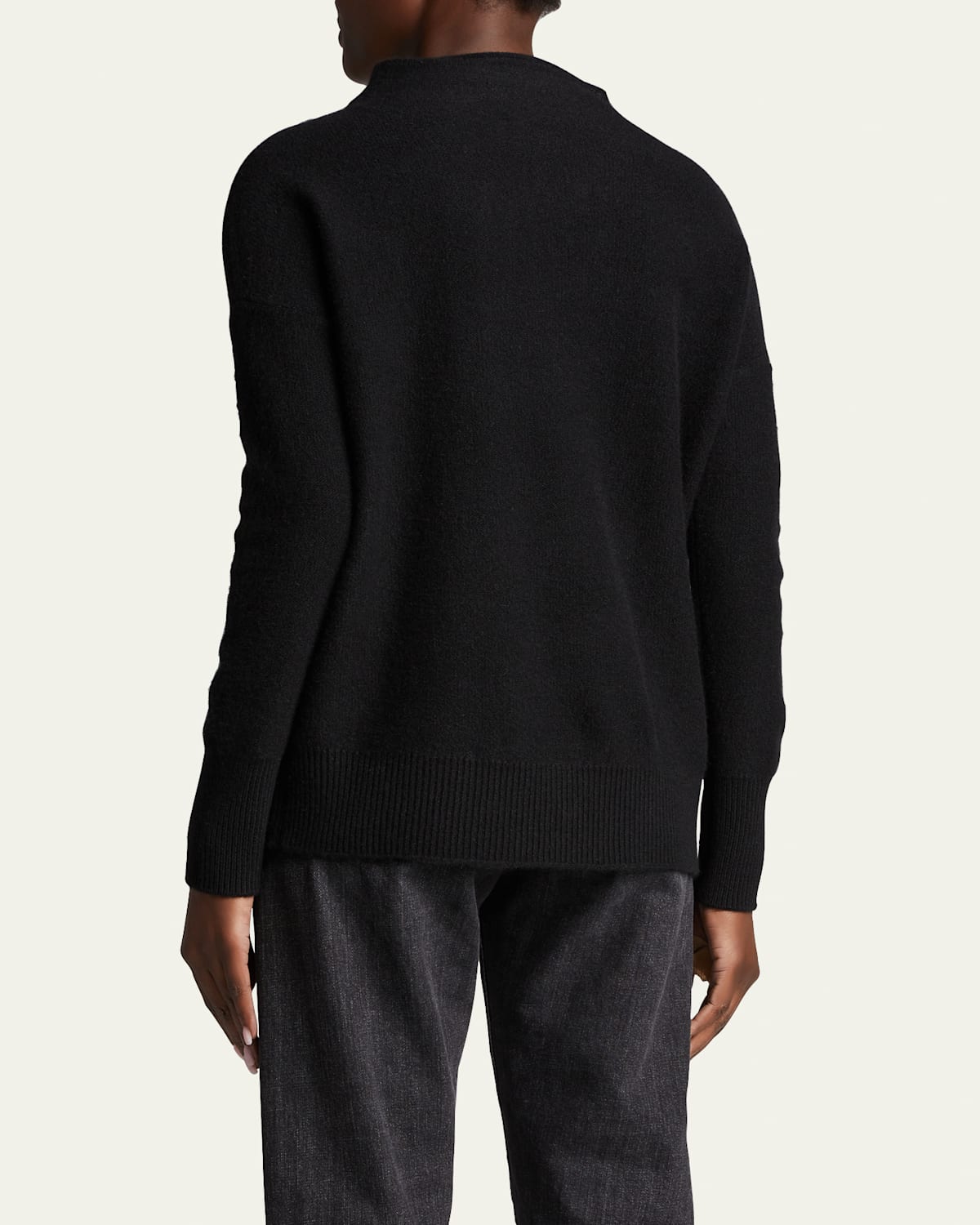 Boiled Cashmere Turtleneck Pullover