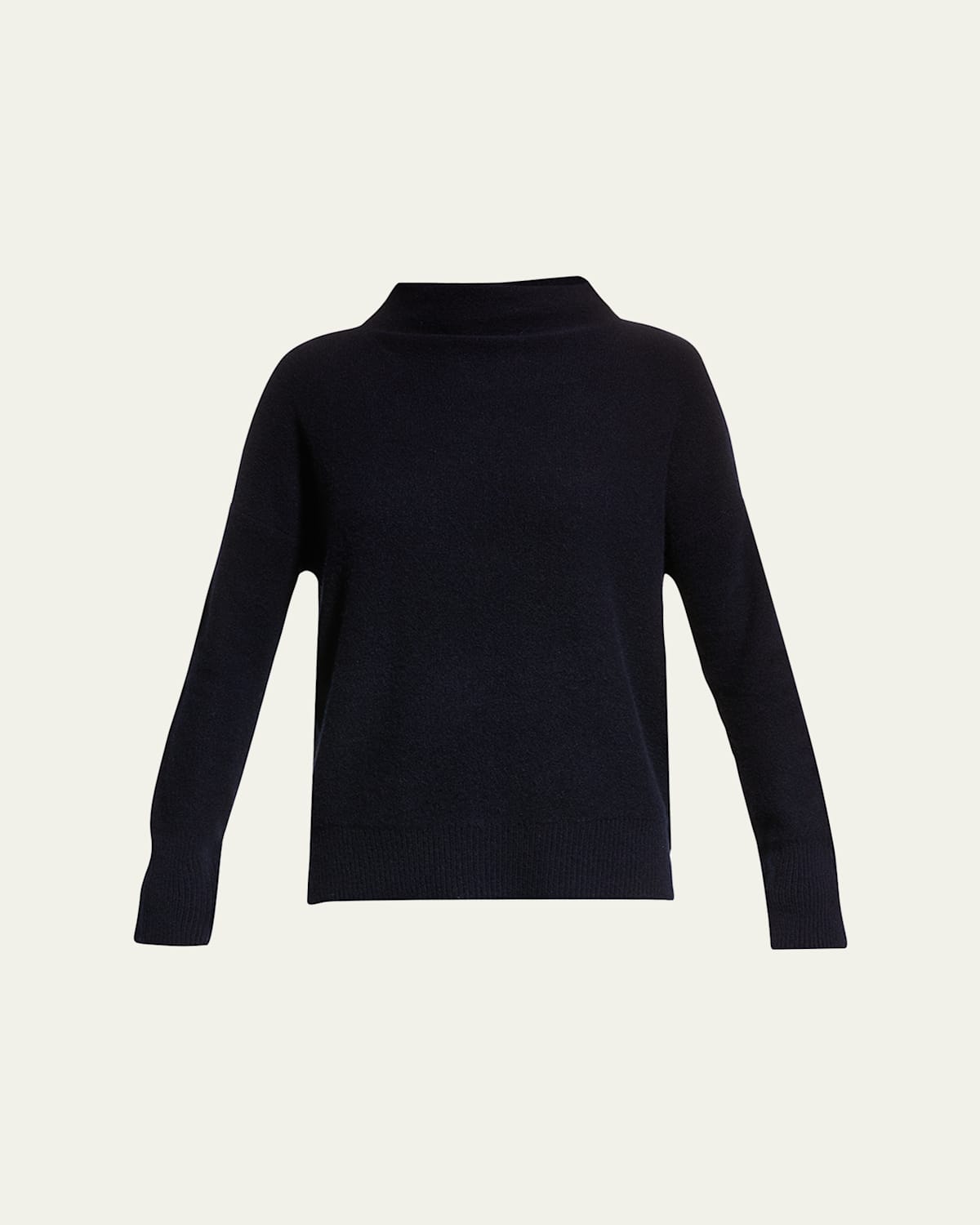Vince Boiled Cashmere Turtleneck Pullover In Coastal
