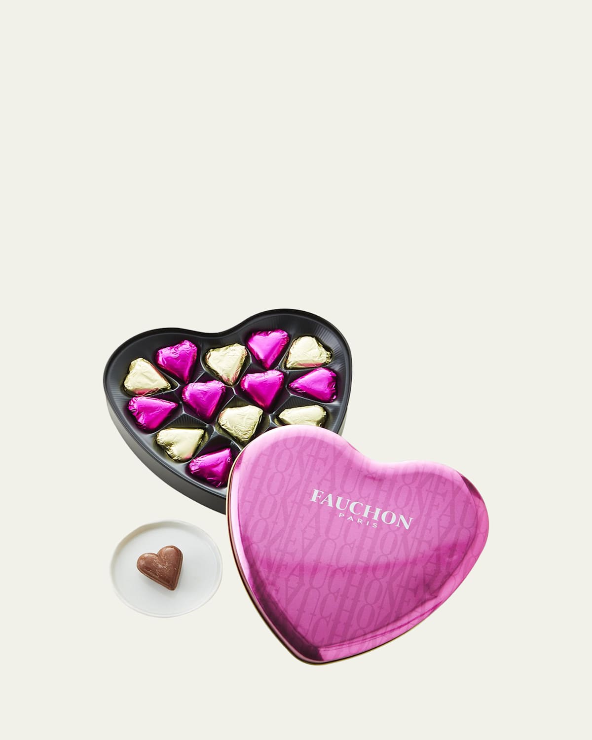 Fauchon Chocolate Hearts Box