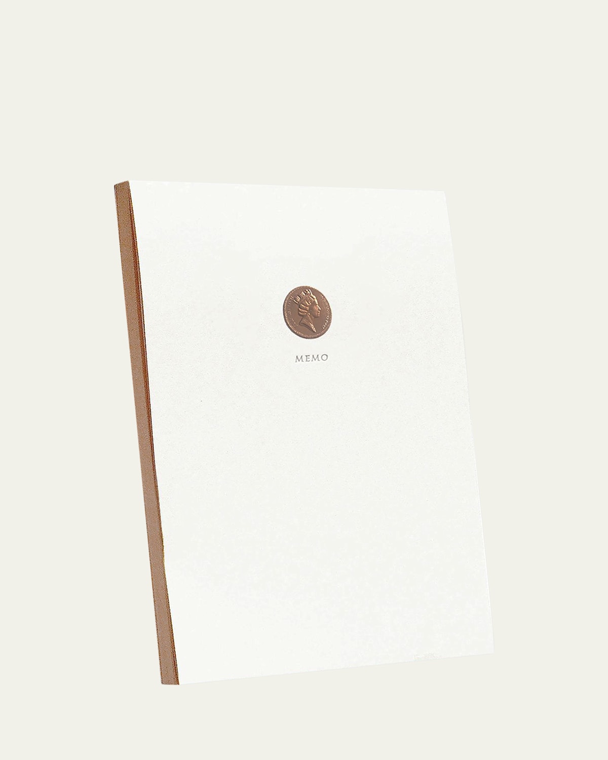Bell'invito Two Cents Jotter In Copper
