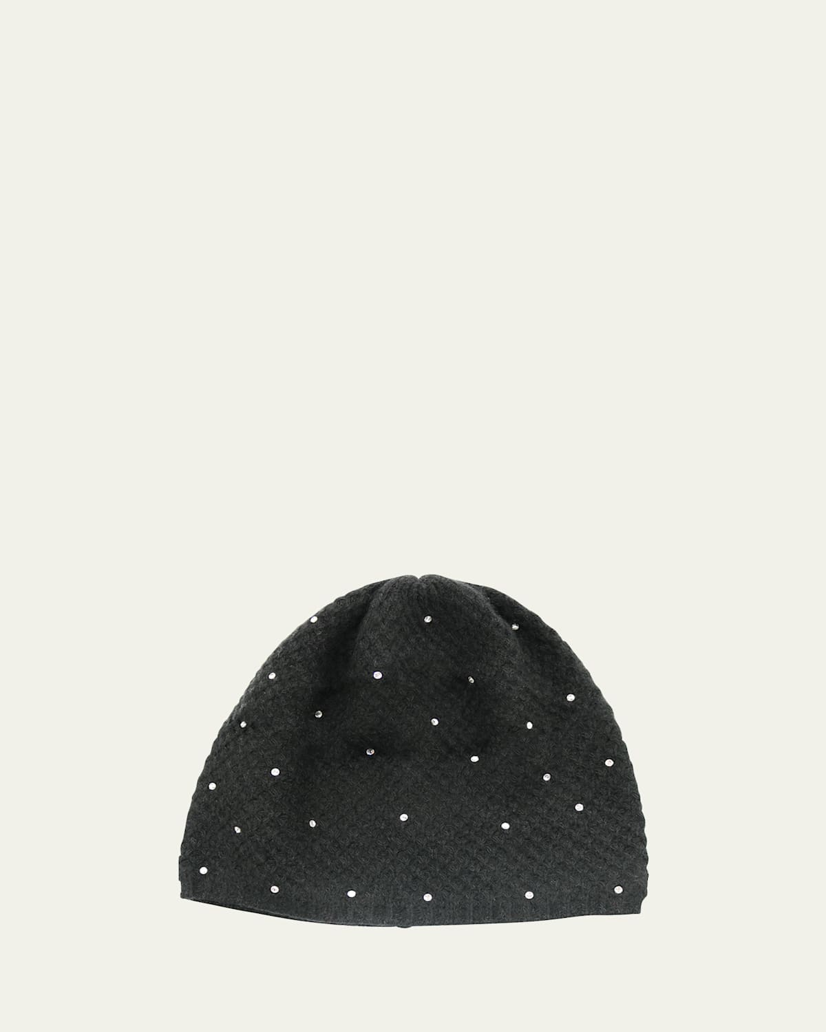 4-Ply Cashmere Slouch Beanie Hat